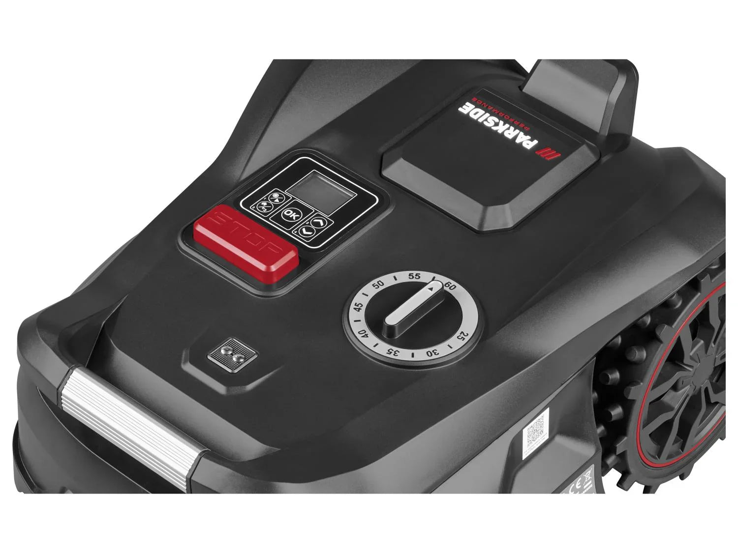PARKSIDE PERFORMANCE Tondeuse robot Smart & Free, 1250 m + Garage, 20 V