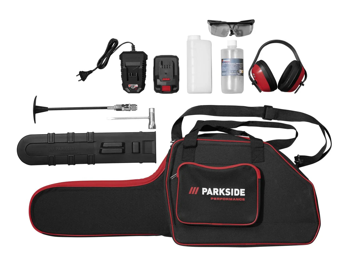 PARKSIDE PERFORMANCE Trononneuse  essence avec dmarrage lectrique PPBKS 56 A1, 18, 20 V
