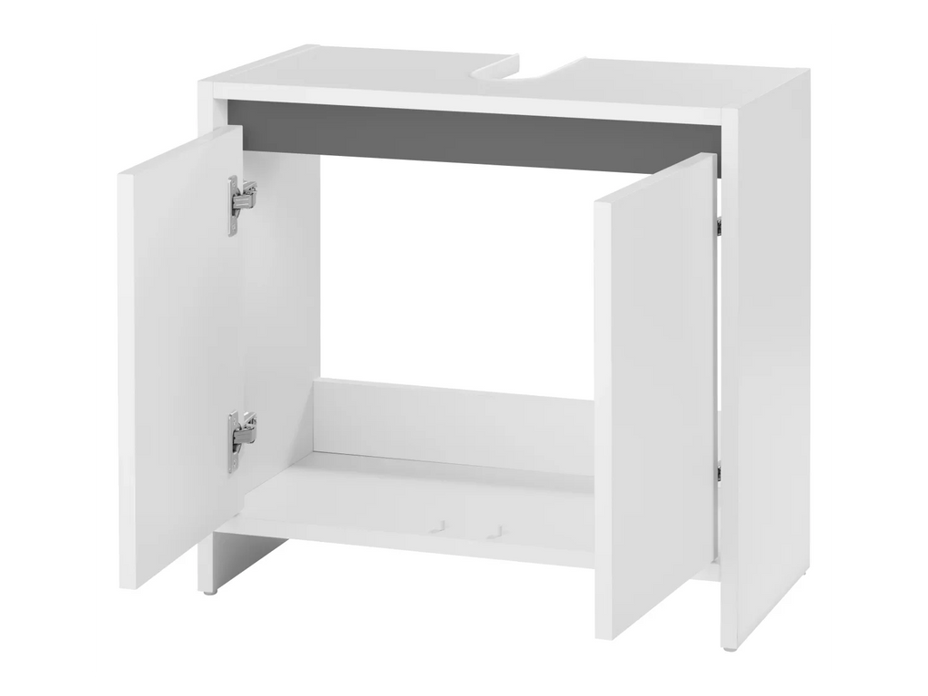 LIVARNO home Meuble sous-vasque Oslo, 60 x 55 x 28 cm, blanc