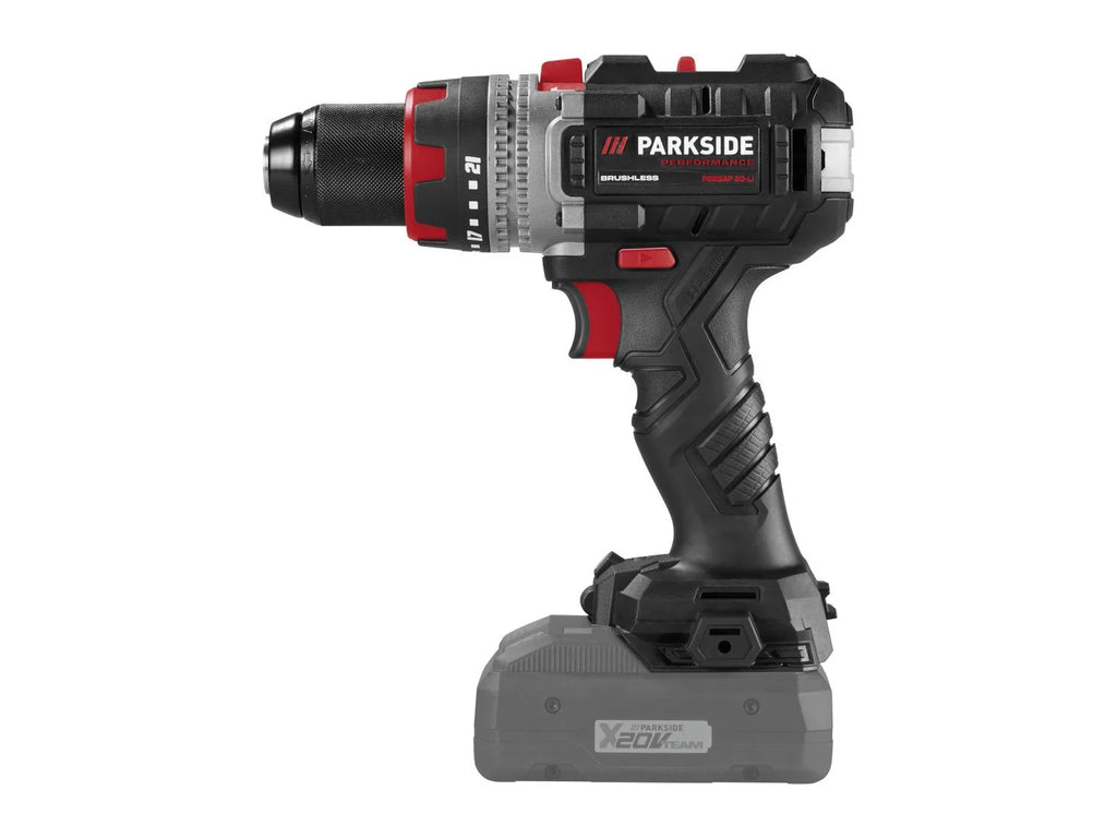 PARKSIDE PERFORMANCE Perceuse-visseuse  percussion sans fil PSBSAP 20-Li C3, 64 Nm, 20 V