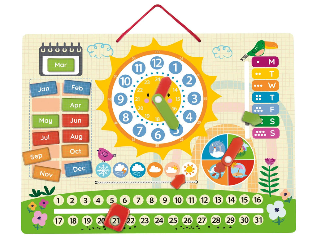 Playtive Tableau magntique en bois ou ordinateur protable