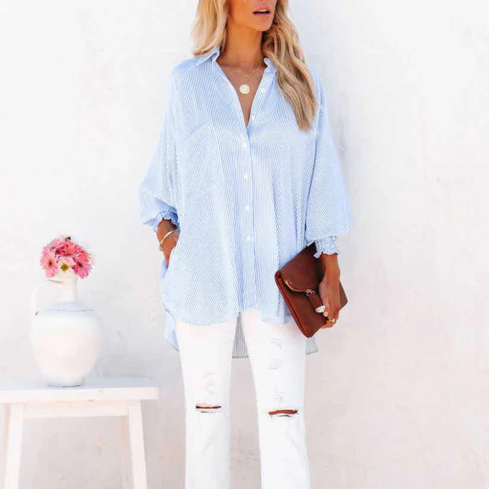 Maude - Chemise de Tous les Jours à Coupe Décontractée