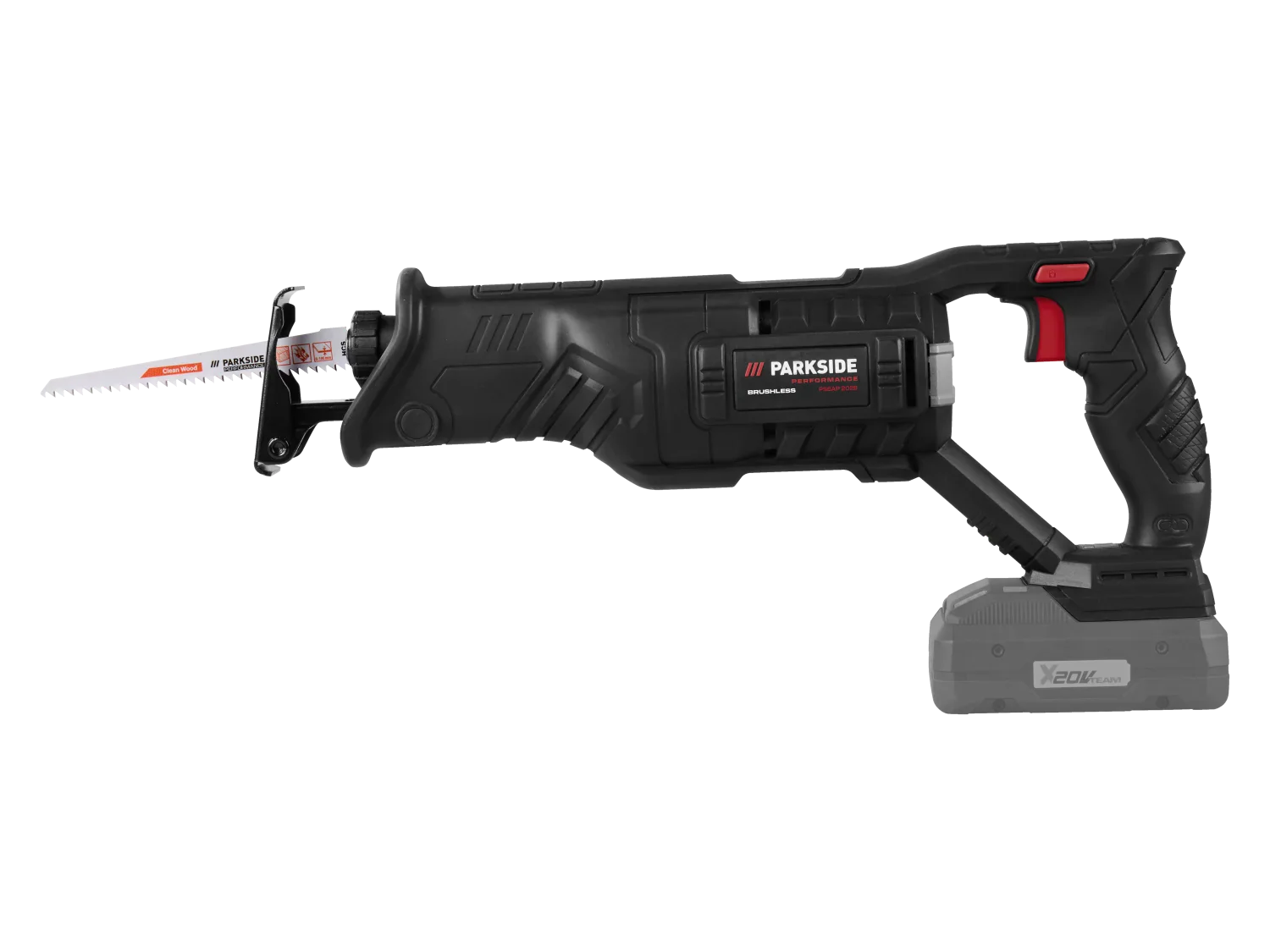 PARKSIDE PERFORMANCE Scie sabre sans fil PSSAP 2028 B2, 20 V