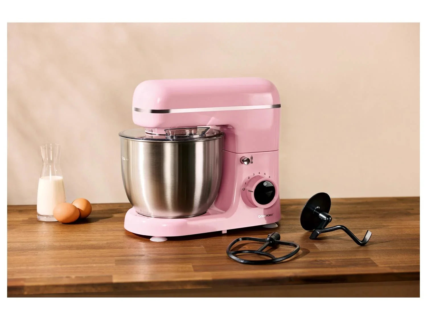 SILVERCREST Robot multifonction SKM 600 E1, rose