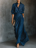 Eleonora | Ensemble Jupe Longue et Chemise Élégante
