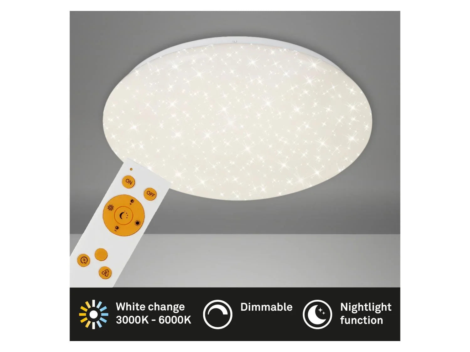 Briloner Plafonnier LED CTT