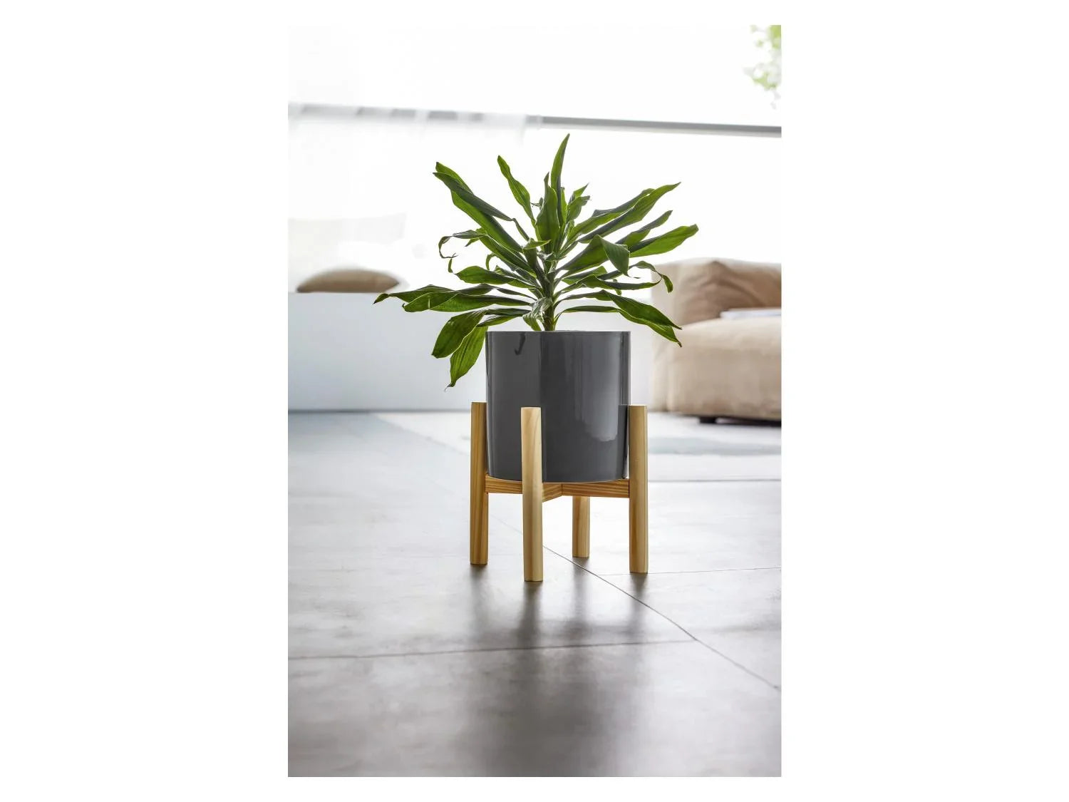 LIVARNO home Cache-pot avec support