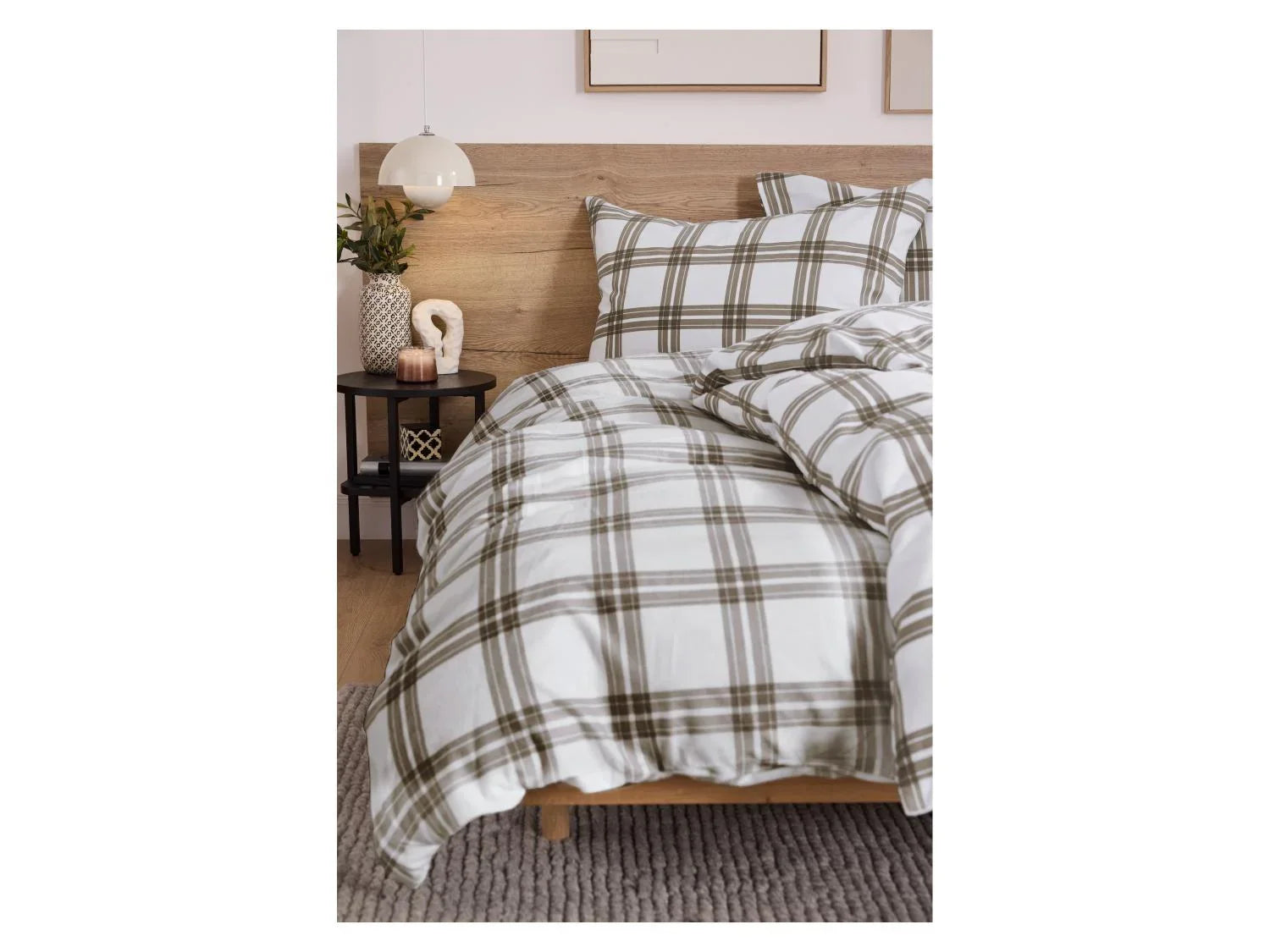 LIVARNO Drap-housse en flanelle, 180-200 x 200 cm