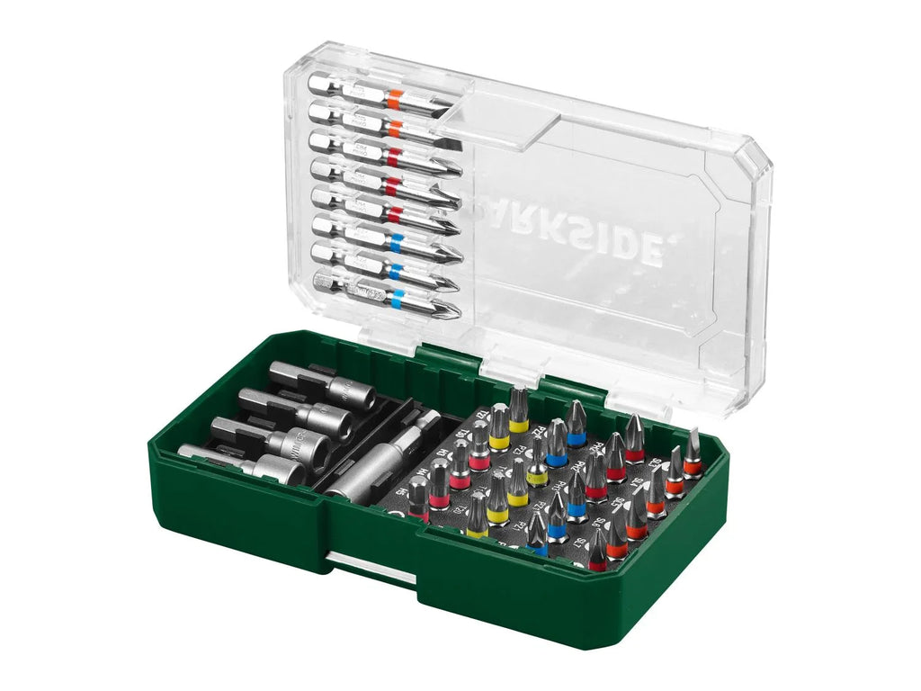 PARKSIDE Set de forets, mches ou embouts PBB 4 B2